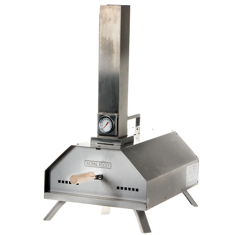 Royal Food CHIPSY 11 - Four à pizza à pellet - Capacité de cuisson : 1 pizza