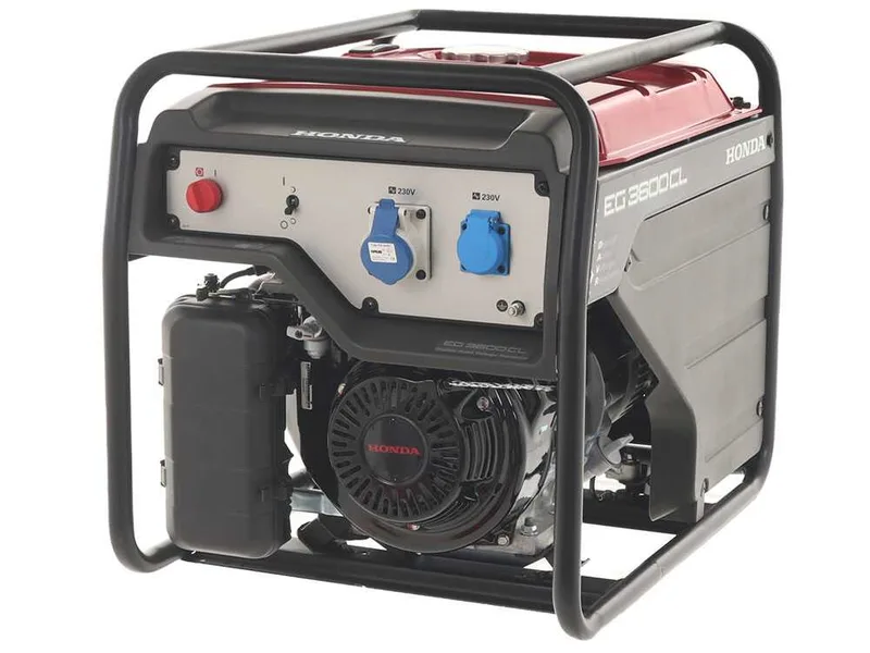Honda EG 3600 CL - Groupe électrogène à essence avec AVR 3.6 kW - Continu 3.2 kw Monophasé