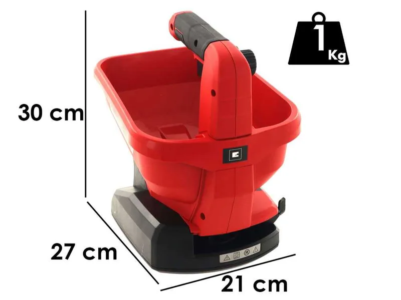Einhell GE-US 18 Li - Semoir épandeur à batterie - 18V 5.2Ah