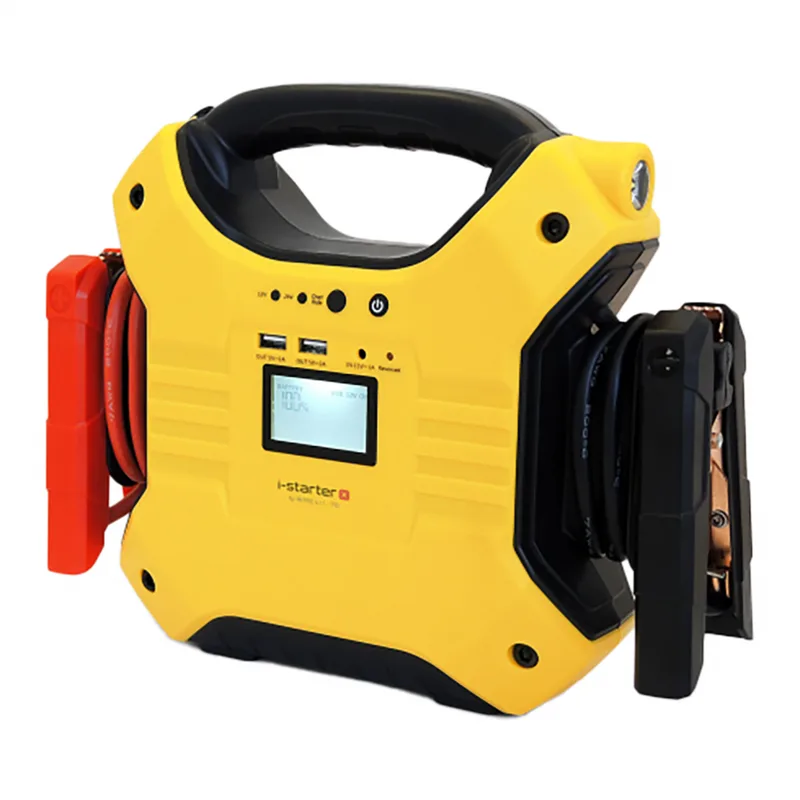 Intec I-Starter X - Démarreur d'urgence, 12/24V - Portable à batterie - Courant de démarrage 1200 A