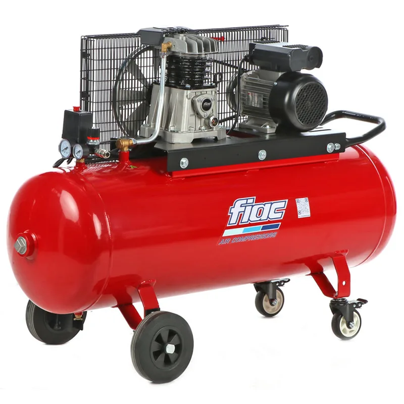 Fiac AB 150/348 - Compresseur d'air électrique monophasé à courroie - Moteur 3 CV - 150 L