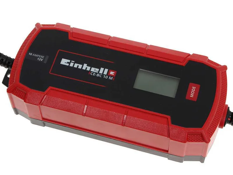 Einhell CE-BC 10 M - Chargeur de voiture automatique - 12V - batteries de voiture et moto jusqu'à 200A