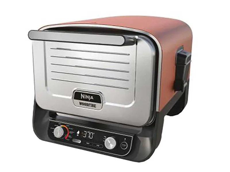 Ninja Woodfire OO101EU - Four électrique d'extérieur pour pizza et rôtis