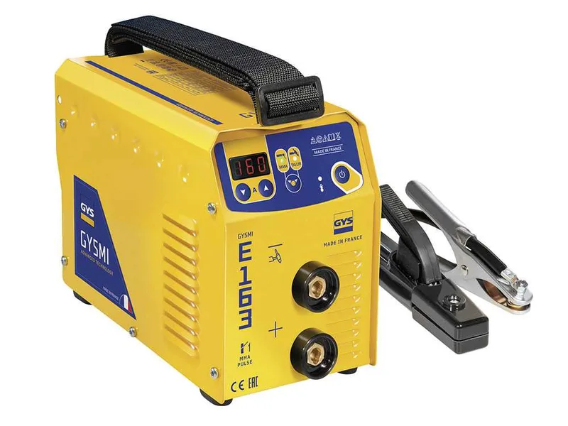 GYS Gysmi E163 - Poste à souder Inverter (MMA, TIG Lift) - à courant continu (DC) - Mallette