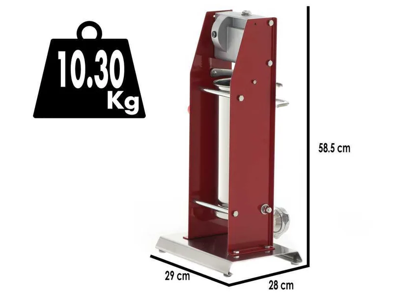 Tre Spade Mod. 5/V - Poussoir vertical manuel 5 Kg - 2 Vitesses