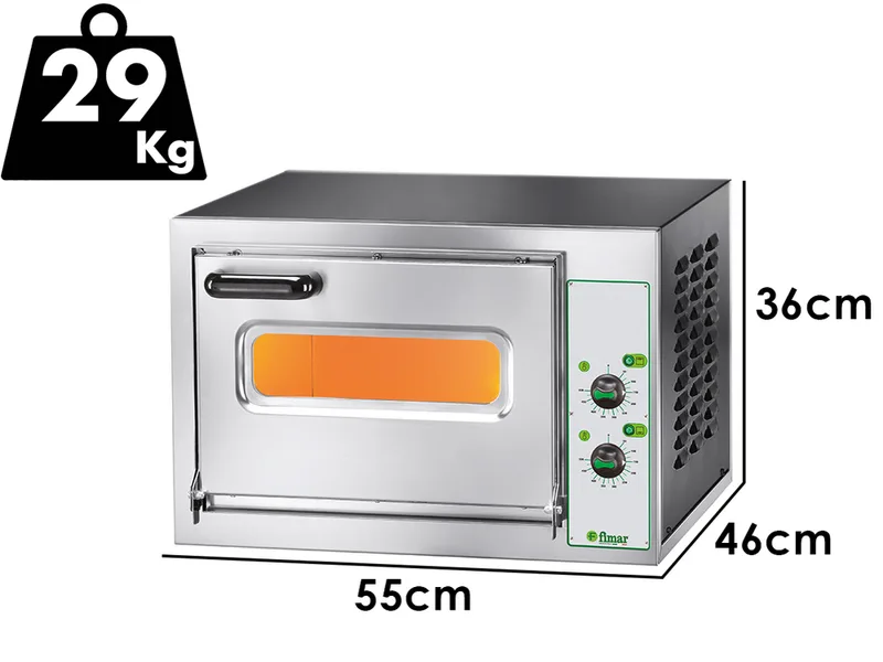 FIMAR MICROV18C - Four électrique à pizza - 2200 W