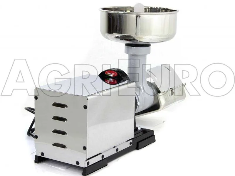Épépineuse Reber 9000NP INOX - N.5 - Moteur à induction professionnel de 1200 W - Motoréducteur standard