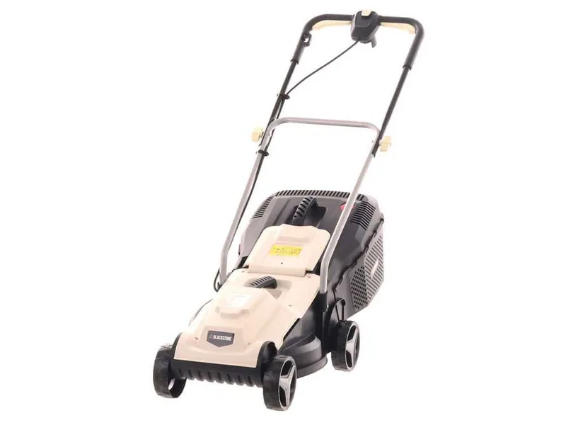 BlackStone B-ELM 32 - Tondeuse à gazon électrique - 1200W - Coupe de 32 cm