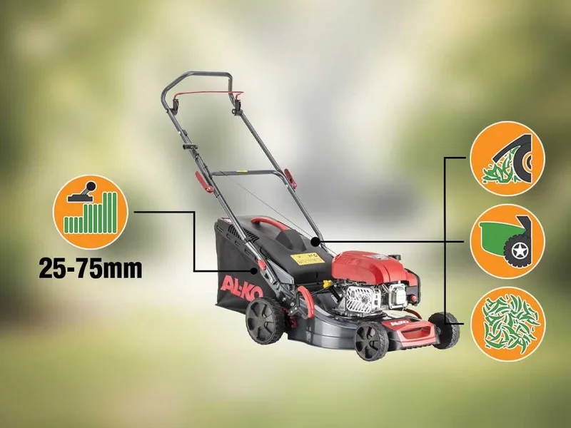 Al-Ko Easy 4.26 P-D - Tondeuse à gazon thermique - 3 en 1 - Moteur AL-KO Tech 5000 de 131 cm³