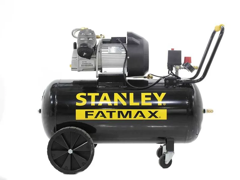Stanley Fatmax DV2 400/10/100 - Compresseur d'air électrique monophasé - Moteur 3 CV - 100 L