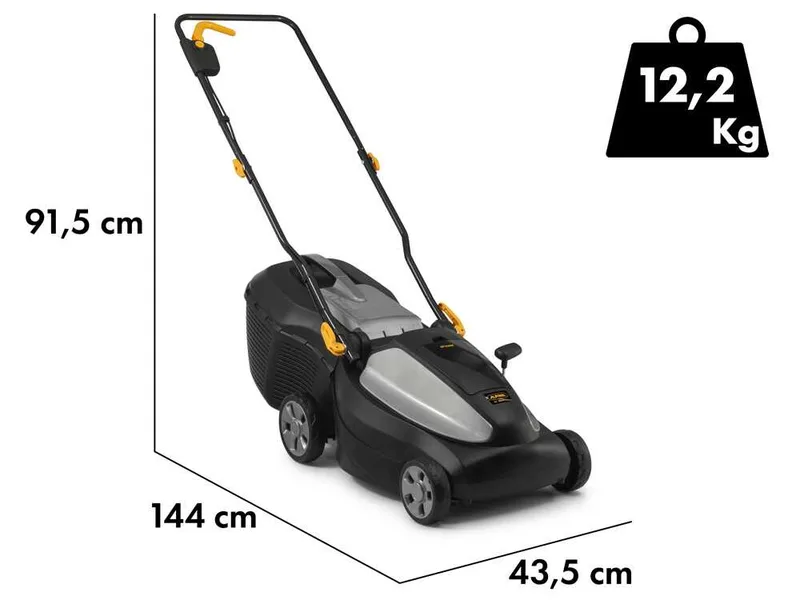 Alpina AL 3820 Li Kit - Tondeuse à gazon sur batterie - 2x20V/4Ah - Coupe 38 cm