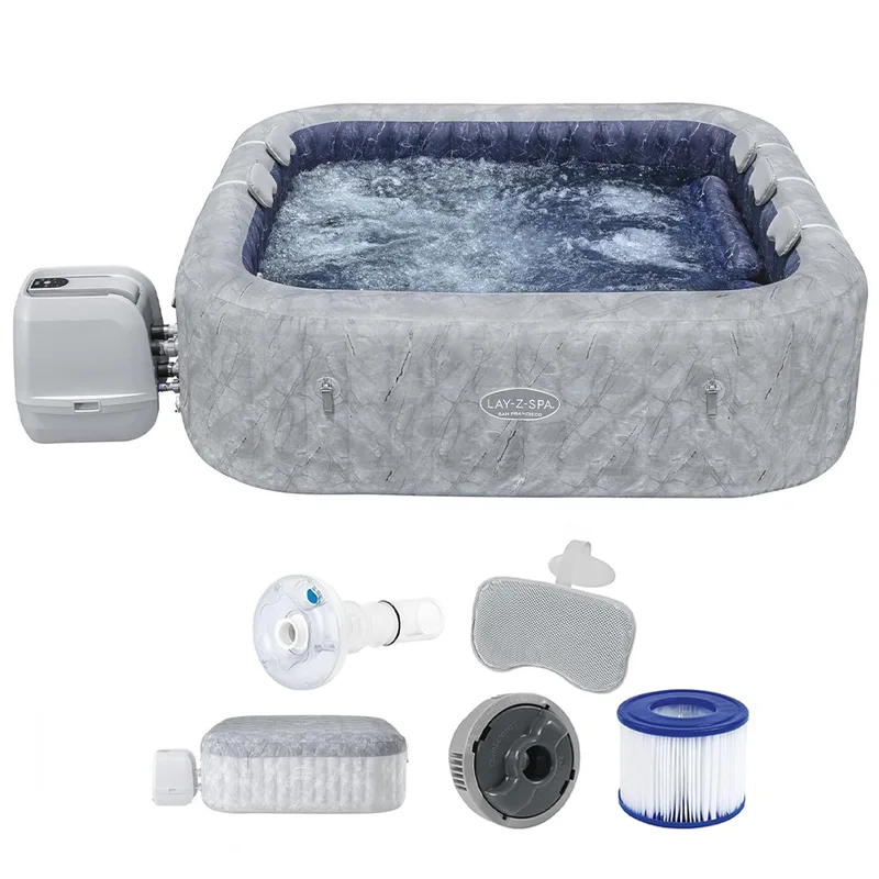 Bestway Lay-Z-Spa San Francisco HydroJet 6001Q - 230x230x71 cm - Spa gonflable à hydromassage
