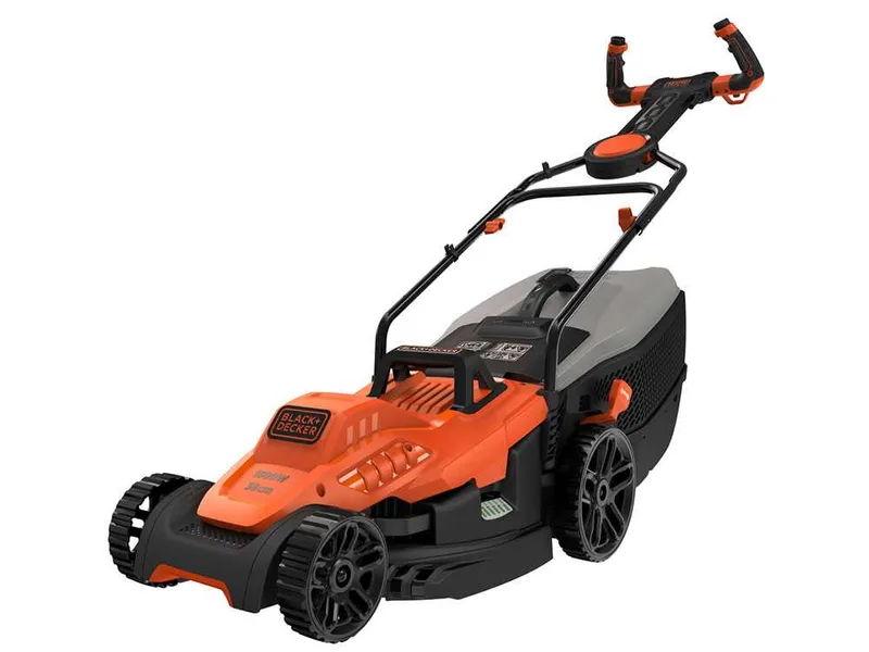 Black & Decker BEMW471ES-QS - Tondeuse à gazon électrique - 1600W - Coupe de 38 cm
