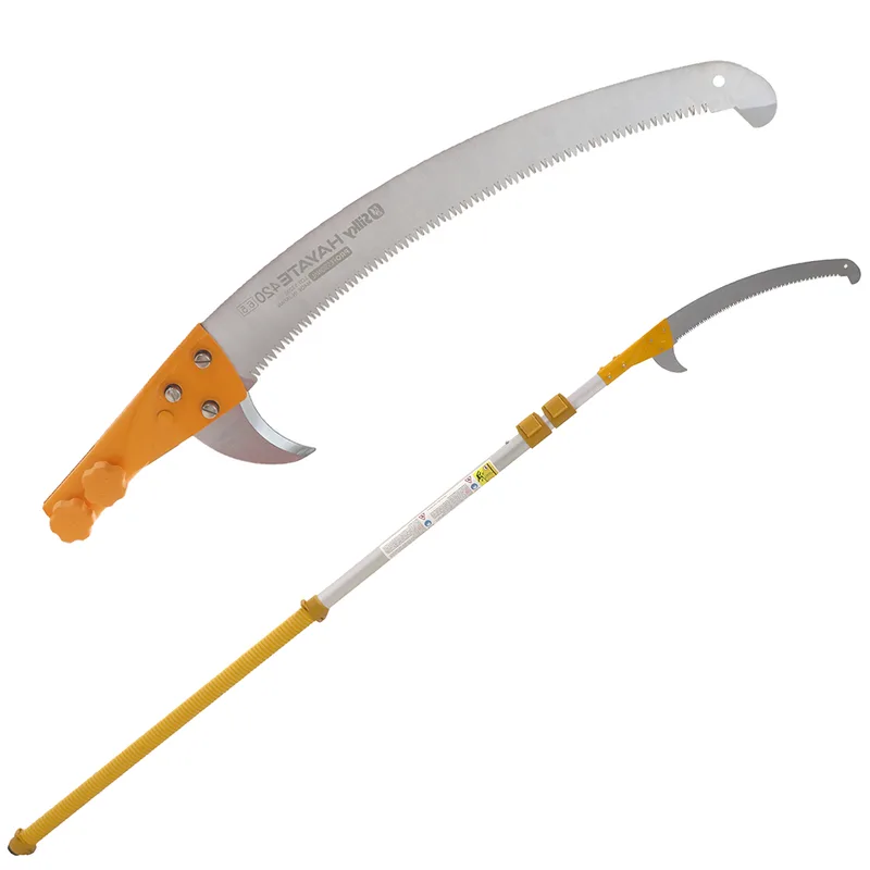 Scie de jardin professionnelle sur perche télescopique en aluminium Silky Hayate 5000