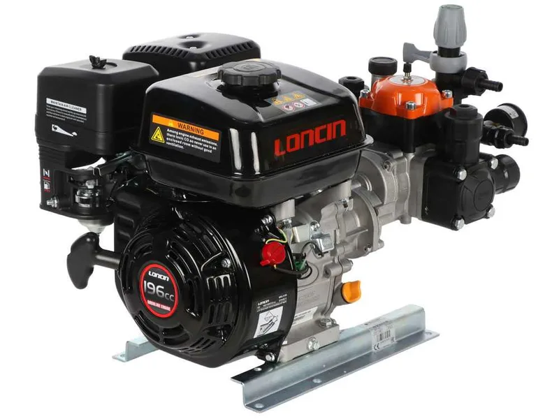 Comet MTP BPX25 PA6 - Motopompe de pulvérisation - Moteur Loncin G200F - version pour acides et produits chimiques