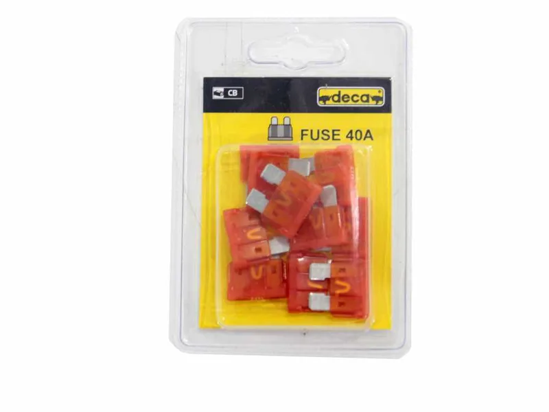 Fusibles 40A Deca - 10 pièces
