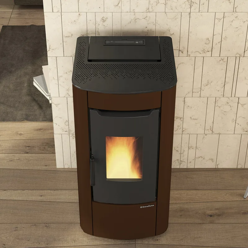 Extraflame Sabry AD Poêle à granulés Prestige Line bronze