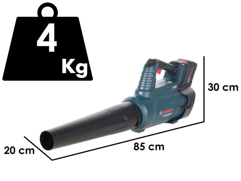 Bosch Professional GBL 18V-750 - Souffleur de feuilles à batterie - 18V /5.5 Ah