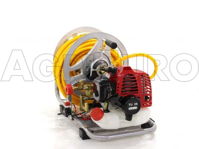 Pompe de pulvérisation GeoTech SP 28 2S à moteur thermique 2 temps - 15/25 bars
