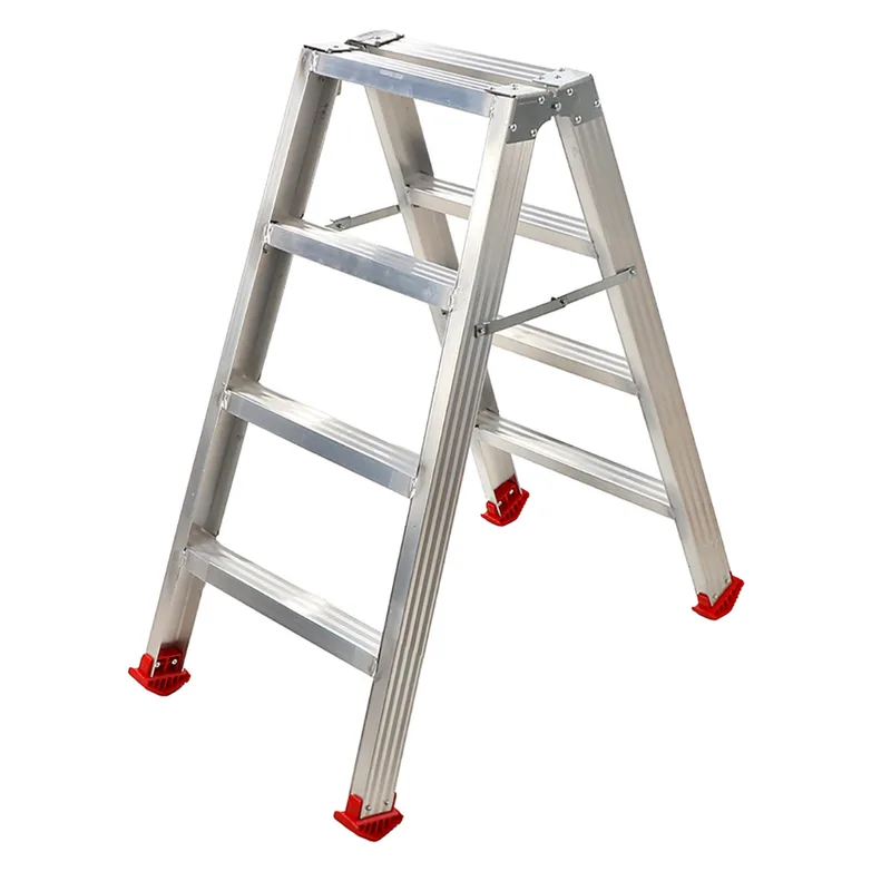 Escabeau double en aluminium 1031, 2x4 marches, 0,96 m