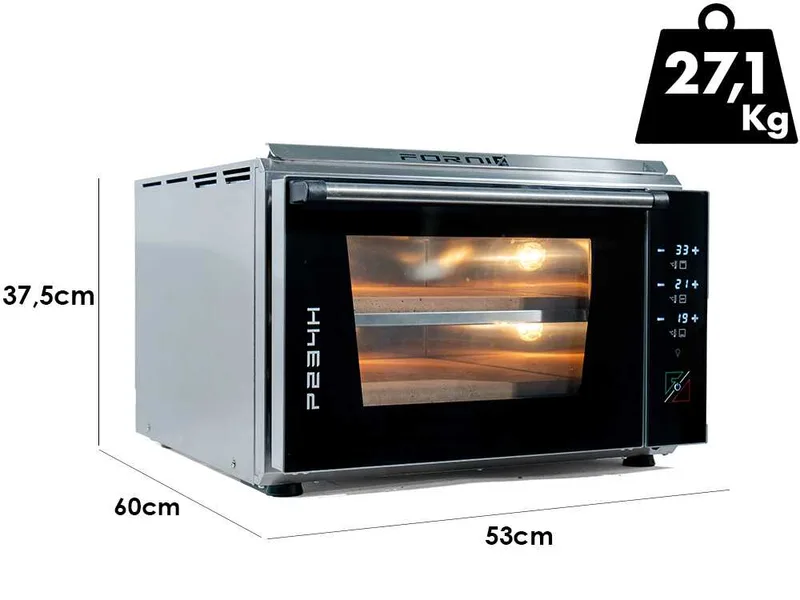 Effeuno Easy Pizza PRO P234H - Four électrique pour pizza - Pierre Effeuno