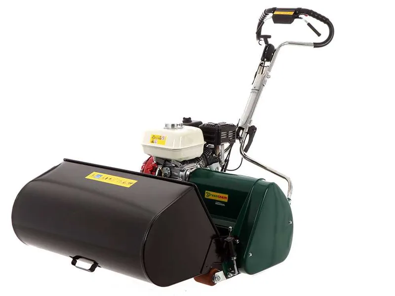 Tondeuse hélicoïdale Marina Systems 660H - Honda GX200 - Rouleau en métal - Hélice 6 lames