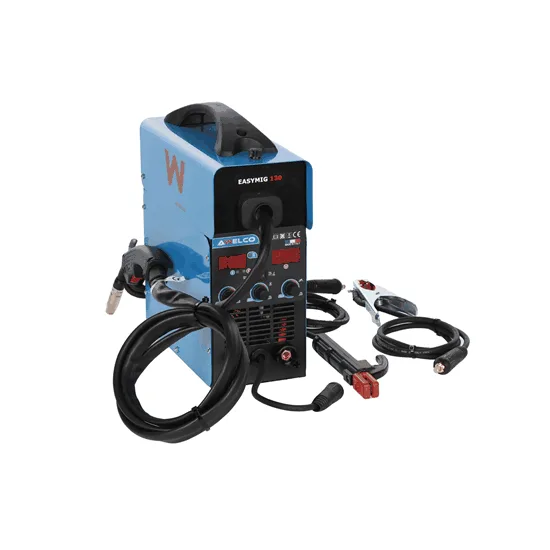 Awelco easymig 130 - Poste à souder Inverter multi procédé - mig/mma/tig lift - gas / sans gas