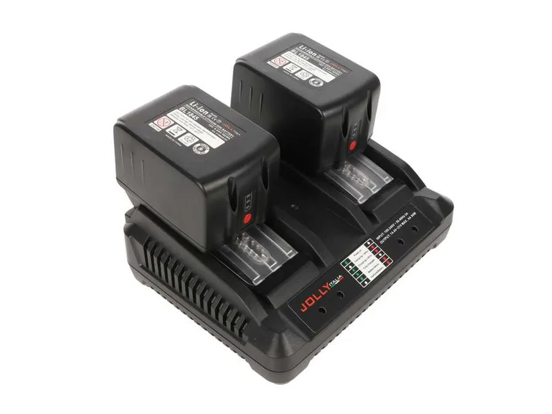 Jolly - Kit d’alimentation V50 - 2 batteries 18 V 9 Ah - Chargeur 220/18 V