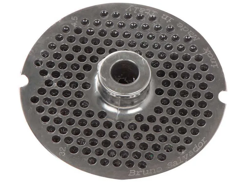 Filière pour hachoir à viande N.22 - trous de Ø 4.5 mm - diamètre filière 82 mm
