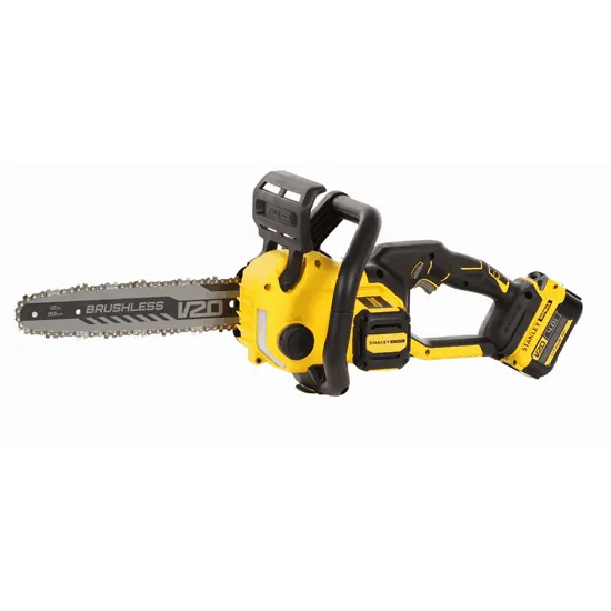 Stanley Fatmax SFMCCS730 - Tronçonneuse à batterie 20 V 4 Ah - Guide de 30 cm