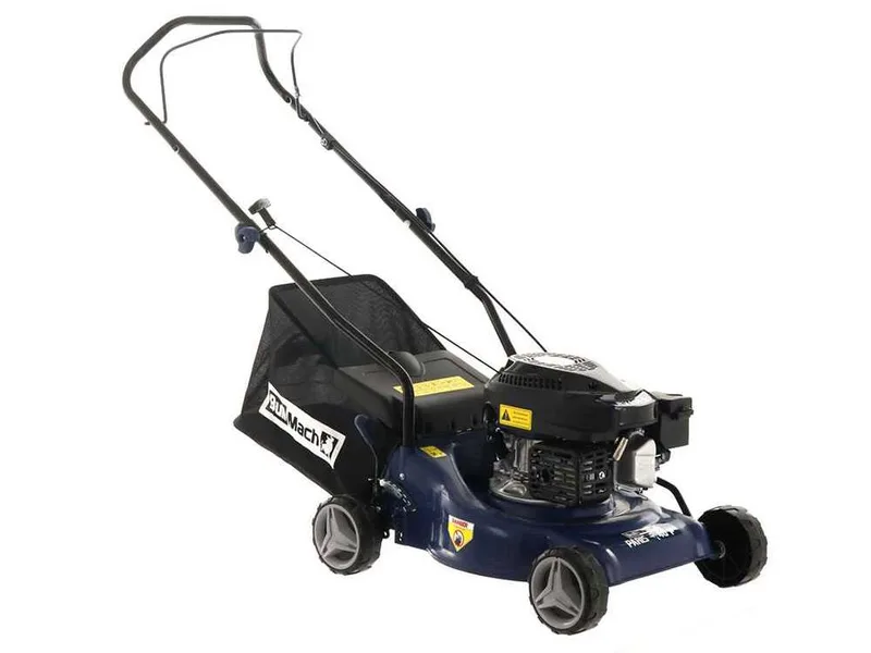 Tondeuse à gazon BullMach PARIS - 40 P à poussée manuelle - Moteur thermique 4HP - Coupe 40cm