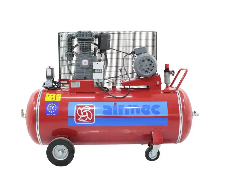Airmec CR 304 K28+S - Compresseur d'air à courroie - Moteur électrique triphasé - cuve 270 L