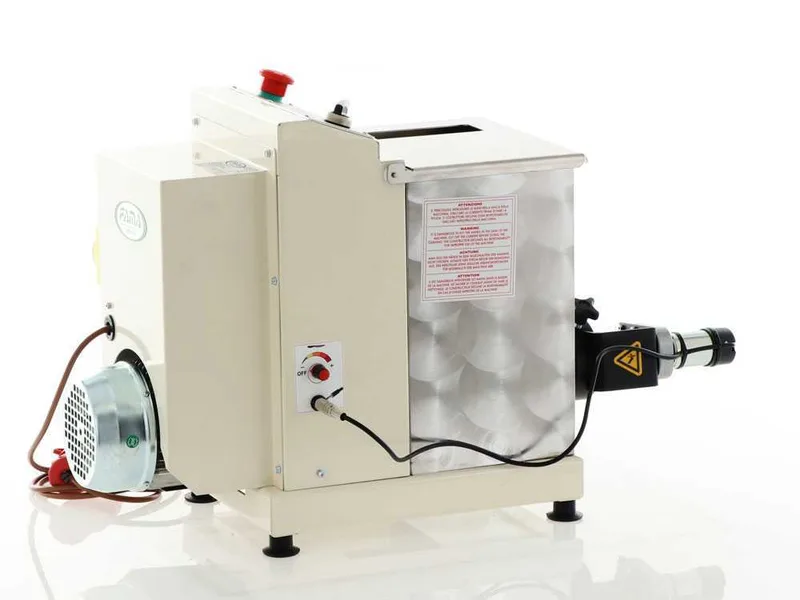 Fama Grande avec coupe-pâtes - Machine à pâtes professionnelle triphasée 2 en 1 - Pétrissage et extrusion