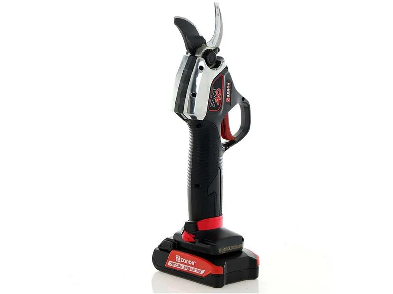 Sécateur électrique de taille Zanon ZM 40 - coupe 40 mm - 2 batteries de 2.5Ah/21V max