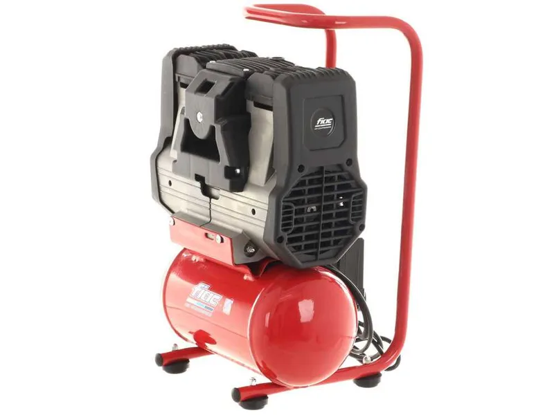 Fiac Silent XS88 - Compresseur d'air électrique monophasé silencieux, oil-less - Moteur 0.75 CV - 6 lt