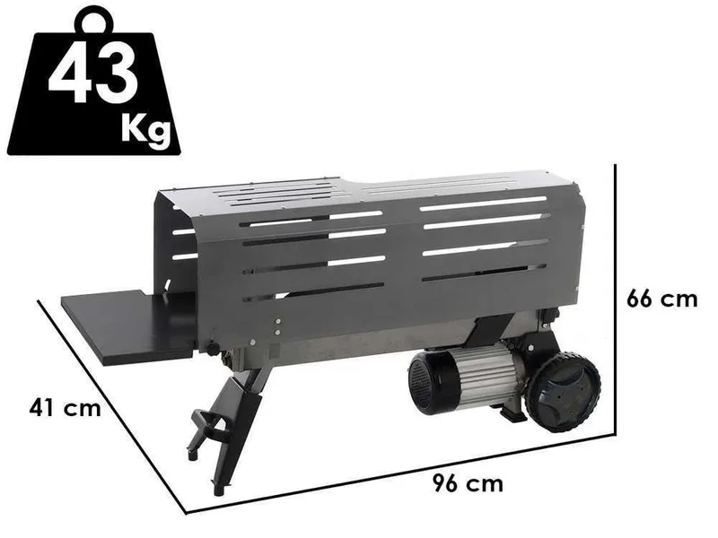 BlackStone EHL 4 - Fendeuse à bois électrique - Horizontale - 230 V