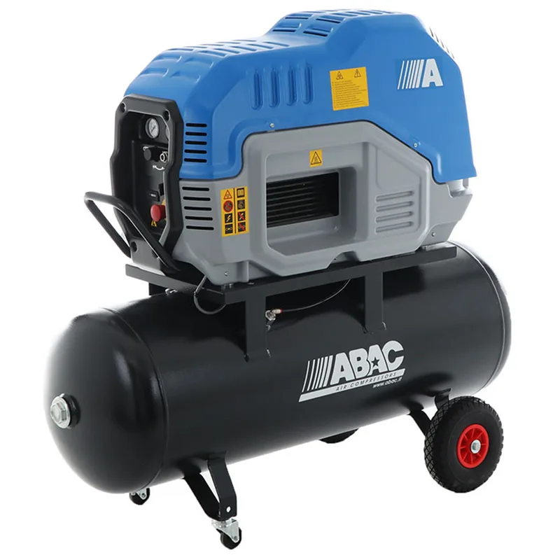 Abac SPINN D2.2 200W 10 400/50 - Compresseur rotatif à vis triphasé silencieux - Moteur 3 CV - 200 L