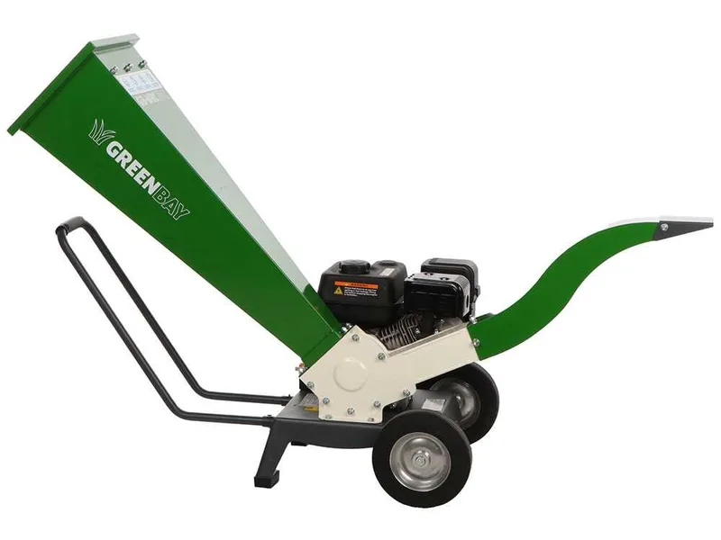 GreenBay GB-WRC 50 L - Broyeur de branches thermique - Moteur à essence 7 CV