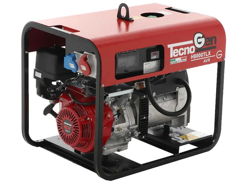 TecnoGen H8000TLX - Groupe électrogène de courant 6 kW - Continu 5.4 kW Triphasé