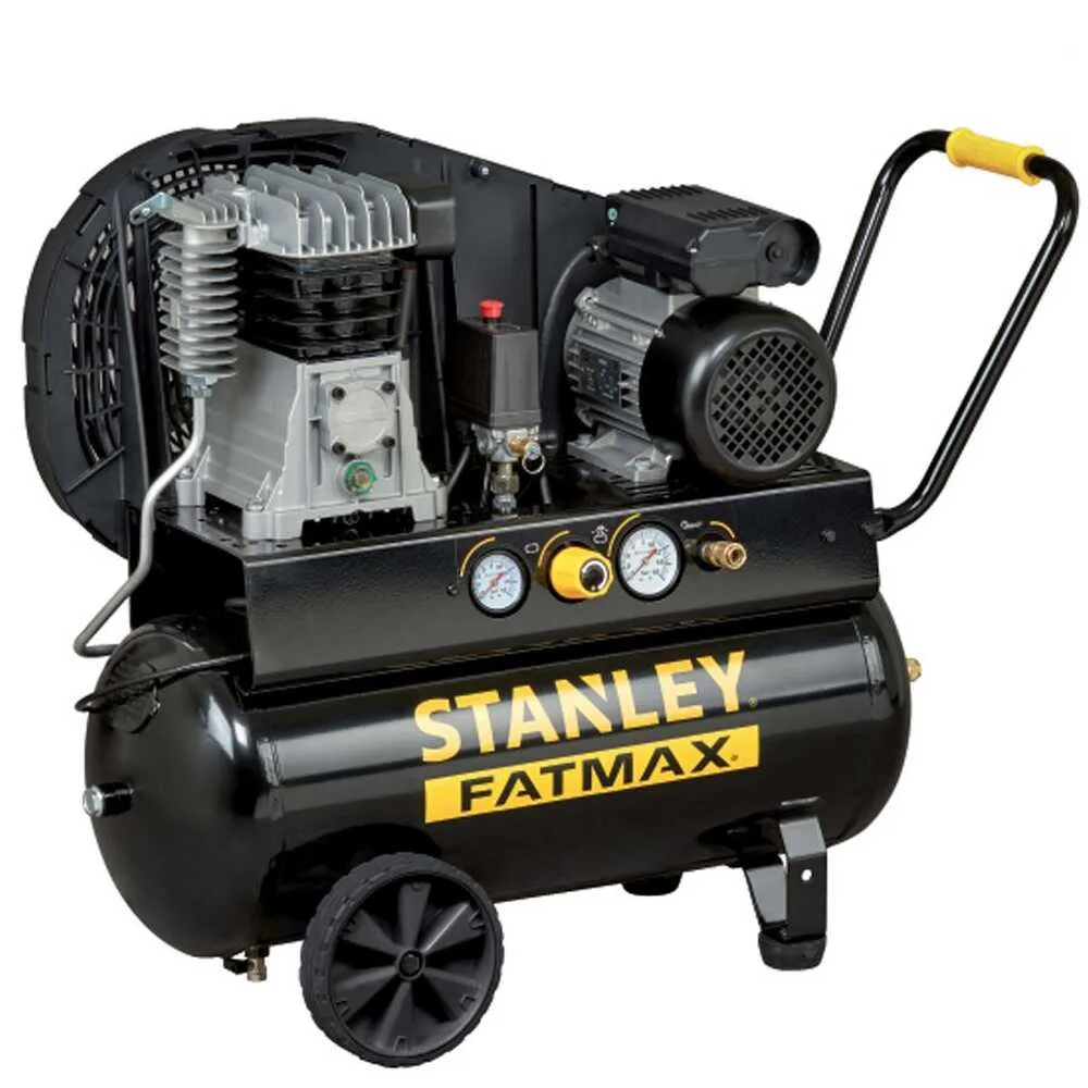 Stanley Fatmax B 255/10/50 - Compresseur d'air électrique monophasé à courroie - Moteur 2 CV - 50 L