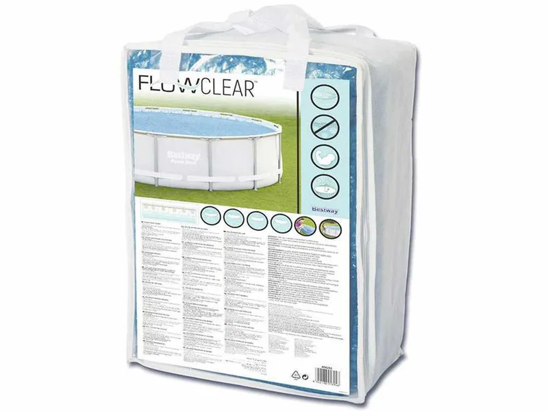 Bâche solaire pour piscines rondes 457/427 cm Bestway 58252