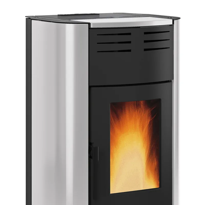 Extraflame raffaella idro H15 5.0 16 poêle à granulés bouilleur gris