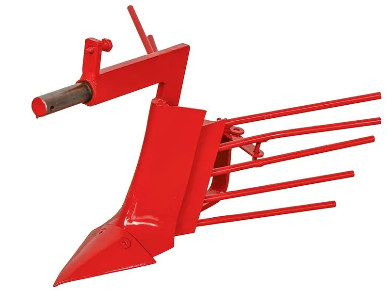 Butteur AS1-5 avec ailes arracheuses de pommes de terre et attache rapide réglable avec barre porte-outils - Pour motoculteurs de 6 à 10 CV