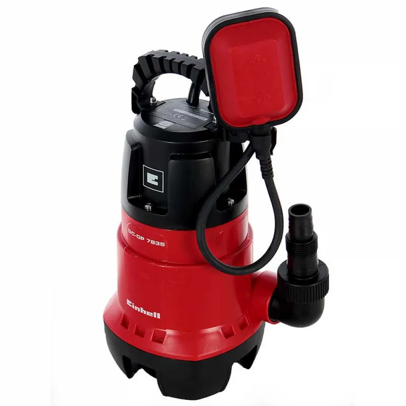 Pompe immergée électrique pour eaux chargées Einhell GC-DP 7835 - électropompe de 780 W - 230V