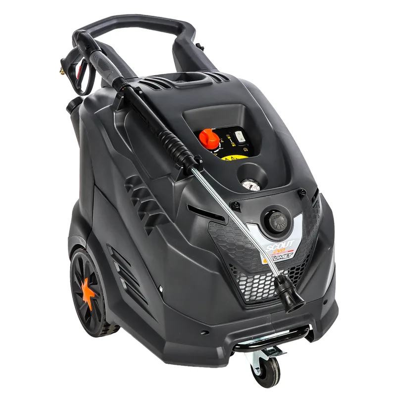 Comet New Scout Evo 160 Extra - Nettoyeur haute pression à eau chaude professionnel - 160 bar max - 600 l/h