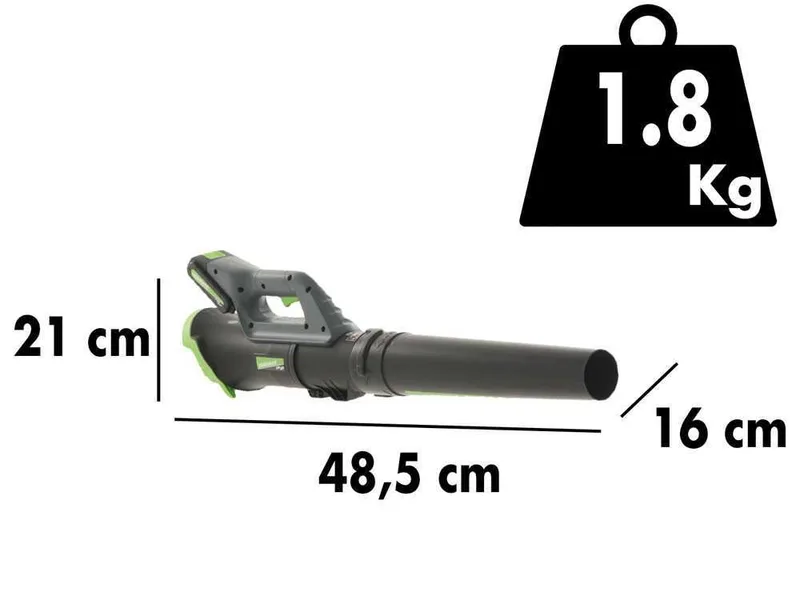 Verdemax SA20 - Souffleur de feuilles à batterie 20 V 2 Ah