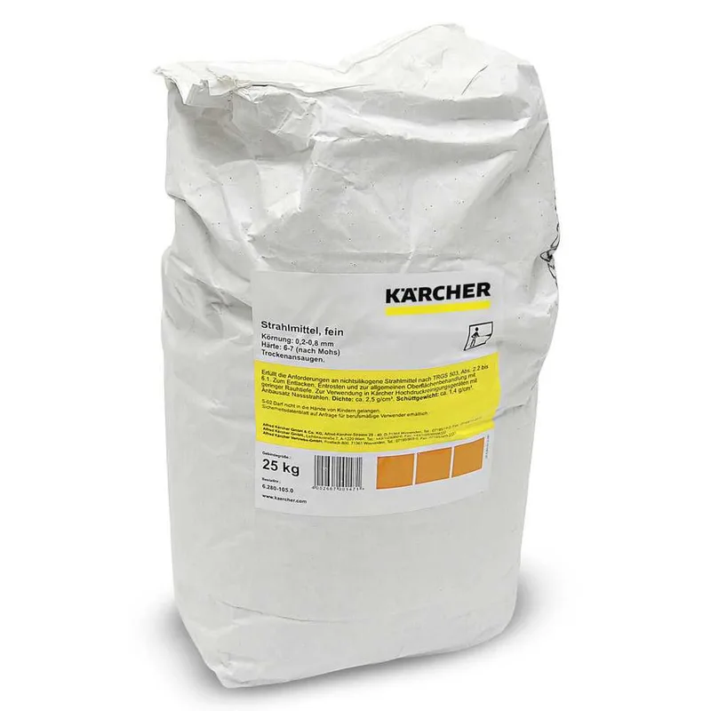 Sable de sablage EN sac de 25 KG - pour nettoyeurs haute pression à eau froide Karcher