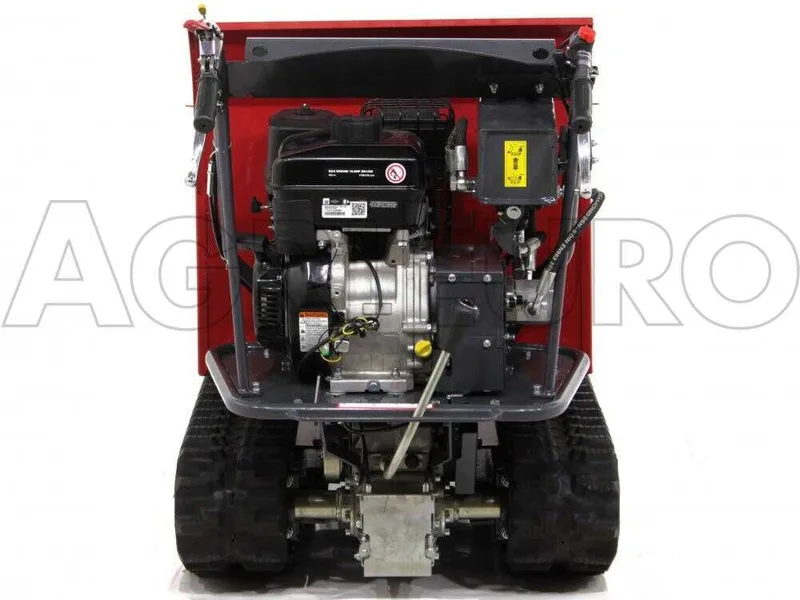 Brouette à moteur GeoTech Pro GeoPorter 530D BS Hydro - 12 CV - benne dumper hydraulique 500 kg