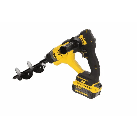Stanley Fatmax SFMCGA75 - Tarière à batterie - 20 V 4 Ah - Mèche incluse de 15.5 cm