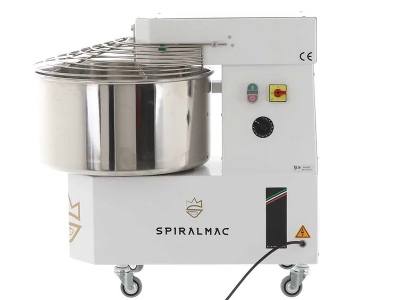 Pétrin à spirale triphasé SPIRALMAC SV44 - Capacité de pâte 44 Kg - 2 CV